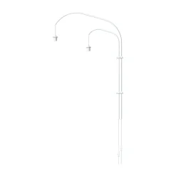 Suspension murale double Willow, blanc