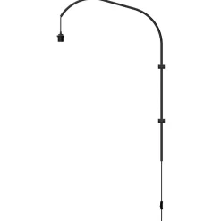 Suspension murale simple Willow, noir