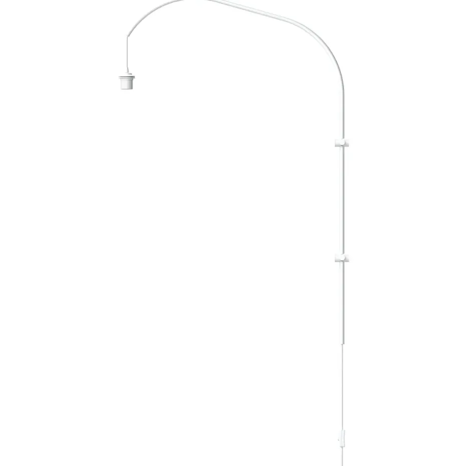 Suspension murale simple Willow, blanc