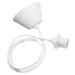 Suspension plafond Watt & Veke textile, Blanc