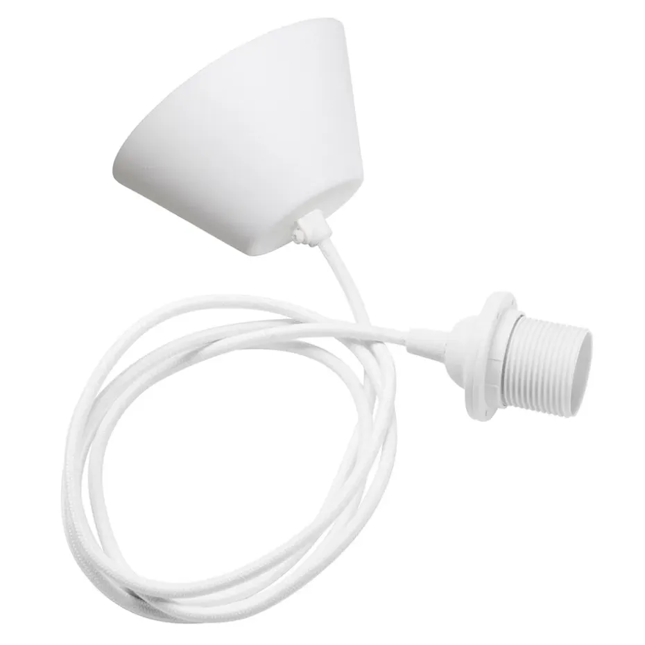Suspension plafond Watt & Veke textile, Blanc