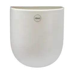 Suspension pot de fleur blanc Cut, Large