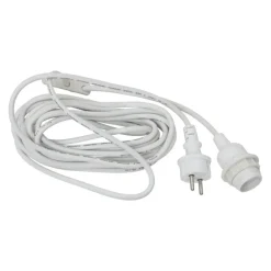 Suspension pour lampe d'extérieur IP44, Blanc