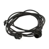 Suspension pour lampe d'extérieur IP44, Noir