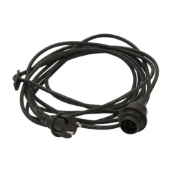 Suspension pour lampe d'extérieur IP44, Noir