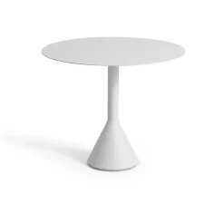 Table à café ronde Palissade Cone, Sky grey, Ø90 cm