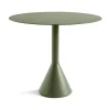 Table à café ronde Palissade Cone, Olive, ø90