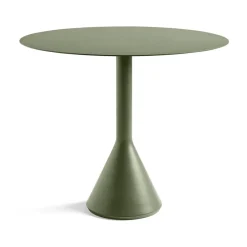 Table à café ronde Palissade Cone, Olive, ø90