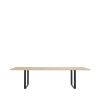 Table à manger 70/70 295x108 cm, Solid oak-Black