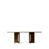 Table à manger Androgyne Rectangular, oak dark stained, 210x109 cm