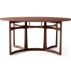Table à manger Drop Leaf HM6, Noyer