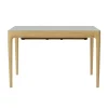 Table à manger Heart'n'Soul 90x120 cm, Oak-cloud grey
