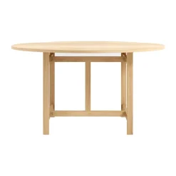 Table à manger Moebe round dining table Ø 140 x73,2 cm, Chêne