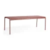 Table à manger Palissade 220x90 cm, Iron red