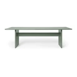 Table à manger Rink large 240x90x74 cm, Tea green