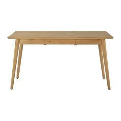 Table à manger VIOR 90x120 cm, Chêne laqué