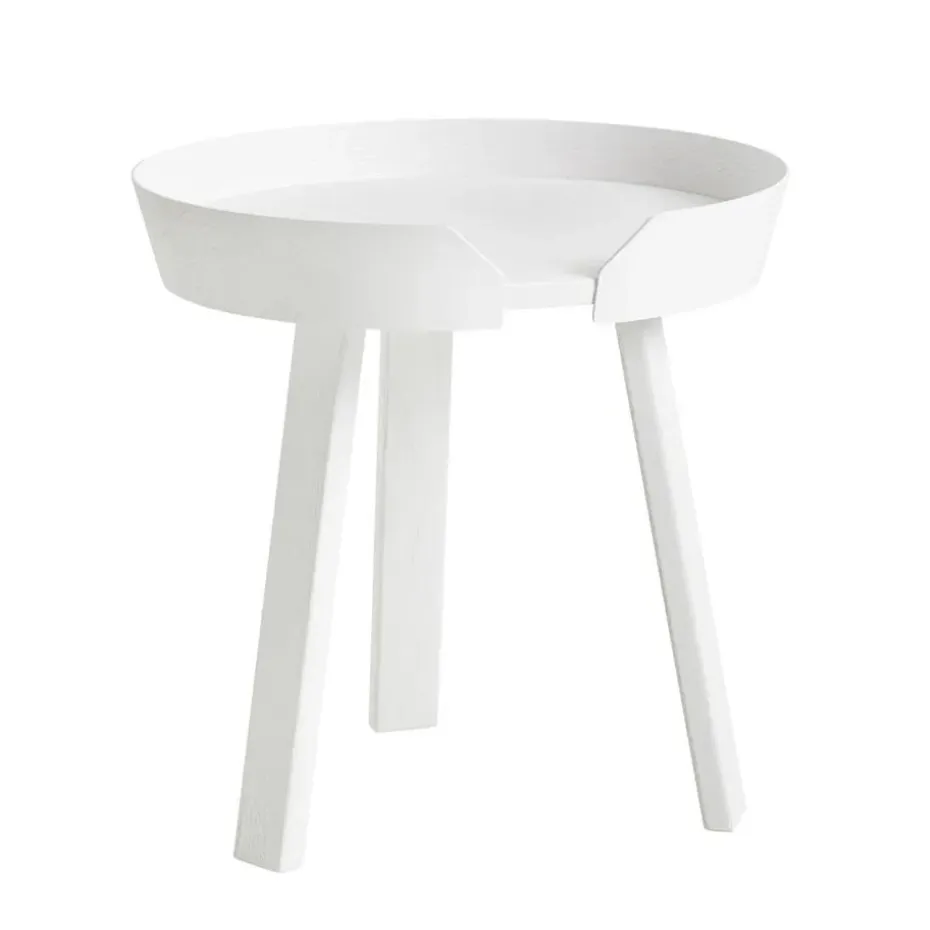 Table Around petite, blanc