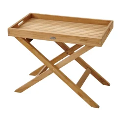Table avec plateau Turin, Nature, 70x40x53 cm