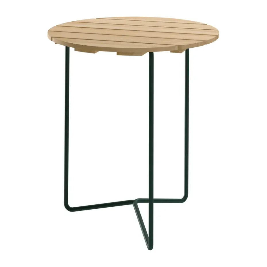 Table 6B, Structure en pin huilé et acier vert