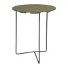 Table 6B, Vert clair chêne-stand galvanisé à chaud, Ø60 cm