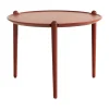 Table basse Aria, Red, Ø60x46 cm