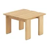 Table basse Assemble, Teck, 55x55 cm