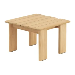 Table basse Assemble, Teck, 55x55 cm