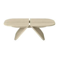 Table basse Avio 31x100x54 cm, Chêne