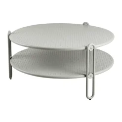 Table basse Blixt, Light grey Ø85 cm