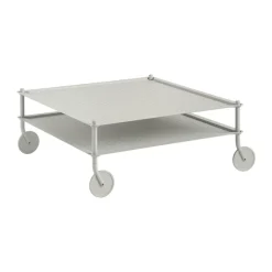 Table basse Flow 95x95 cm, Grey