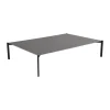 Table basse Hallavara, Noir 112x162 cm