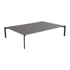 Table basse Hallavara, Noir 112x162 cm