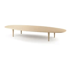 Table basse Jari 80x180 cm, Chêne huilé