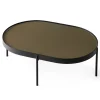 Table basse NoNo L 59,5x96,5 cm, Noir-marron