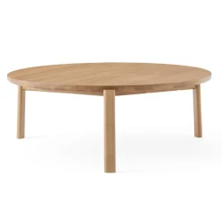 Table basse Passage Ø90 cm, Chêne