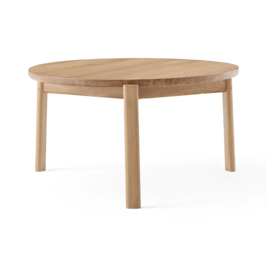 Table basse Passage Ø70 cm, Chêne