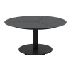 Table basse Peace, Anthracite, Ø80x40 cm