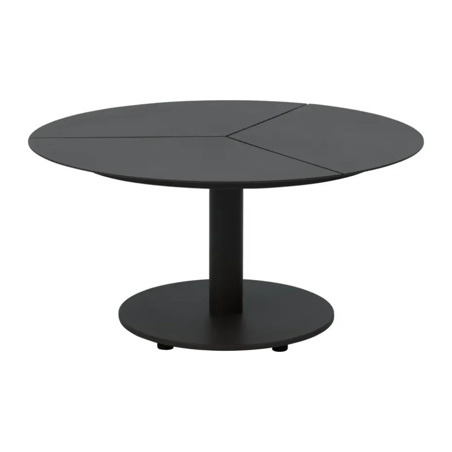 Table basse Peace, Anthracite, Ø80x40 cm
