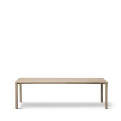 Table basse Piloti 6715, Chêne laqué-hauteur 41 cm