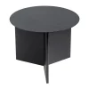 Table basse Slit Ø45 cm, Black