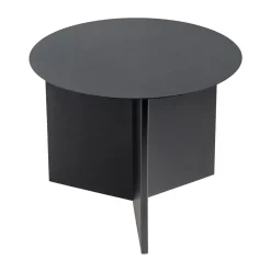 Table basse Slit Ø45 cm, Black