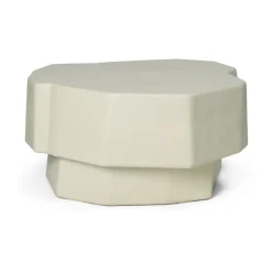 Table basse Staffa 83,7x75,8 cm, Ivoire