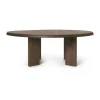 Table basse Tarn 107,6x108,1 cm, Dark stained beech