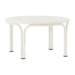 Table basse Thorvald SC108, Ivory, Ø70 cm