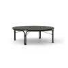 Table basse Thorvald SC109, Warm black, Ø115 cm