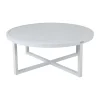 Table basse Vevi, Blanc