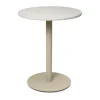 Table bistrot Mineral, Bianco curia, cashmere