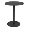 Table bistrot Pond Ø 64x72 cm, Black
