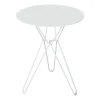 Table bistrot Tio Ø 60 cm, White