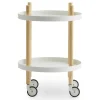 Table Block Ø45 cm, Blanc